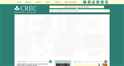 Desktop Screenshot of crec.org